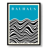 Waves Of Bauhaus - Framed Wall Art