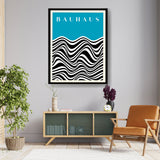 Waves Of Bauhaus - Framed Wall Art