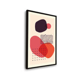 Abstract Shapes And Lines 2 - Framed Wall Art