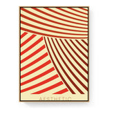 Aesthetic Lines - Floating Framed Canvas