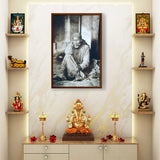 Amazon - Seller - Shirdi Sai Baba Original Photo - Framed Canvas