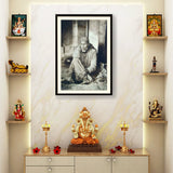 Shirdi Sai Baba Original Photo - WALL MOUNT FRAME