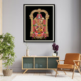 Lord Venkateshwara Balaji - WALL MOUNT FRAME