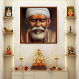 Shirdi Sai Baba - Framed Canvas