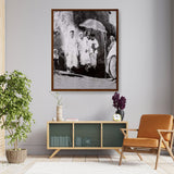 Shiridi Sai Baba - Framed Canvas