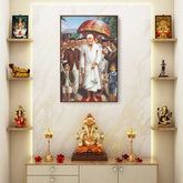 Amazon - Seller - Sai Baba Procession - FLOATING FRAME