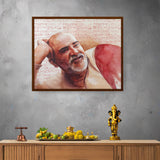 Neem Karoli Baba - Framed Canvas