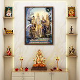 Amazon - Seller - Seetharama Lakshmana Hanuman - Framed Canvas