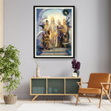 Seetharama Lakshmana Hanuman - WALL MOUNT FRAME