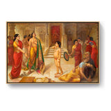 Rukmangada And Mohini - FLOATING FRAME