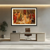 Rukmangada And Mohini - WALL MOUNT FRAME