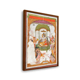 Ram Darbar - Framed Canvas