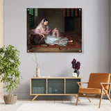 Girl In Muslin - Acrylic Wall Photo