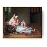 Girl In Muslin - FLOATING FRAME