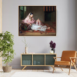 Girl In Muslin - FLOATING FRAME