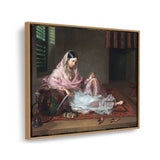 Girl In Muslin - FLOATING FRAME