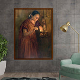 Amazon - Seller - Lady With The Lamp - Framed Canvas