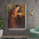 Amazon - Seller - Lady With The Lamp - FLOATING FRAME