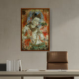 Lokeswara - Framed Canvas