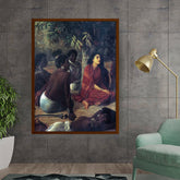Amazon - Seller - Sita In Ashoka Vatika - Framed Canvas