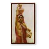 Village Belle - Framed Canvas