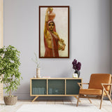 Village Belle - Framed Canvas