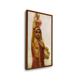 Village Belle - Framed Canvas