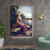 Amazon - Seller - Radha By The Moonlight - FLOATING FRAME