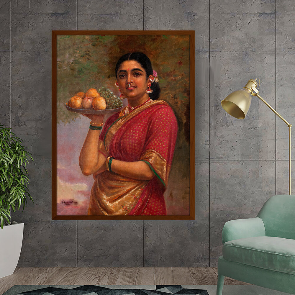 Amazon - Seller - The Maharashtrian Lady - Framed Canvas
