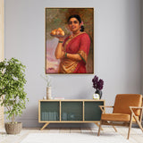 The Maharashtrian Lady - FLOATING FRAME