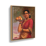 The Maharashtrian Lady - FLOATING FRAME