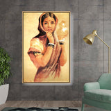 Amazon - Seller - The Milkmaid - FLOATING FRAME