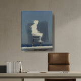 Picasoul - Artist - Raw Man Portrait - Wall Canvas