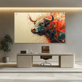 Picasoul - Artist - Bull AI Art - Acrylic Wall Photo