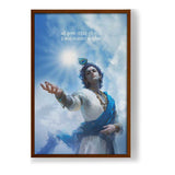 Krishna AI Art - Framed Canvas