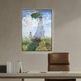 Picasoul - Artist - Woman With A Parasol - FLOATING FRAME