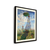 Woman With A Parasol - WALL MOUNT FRAME