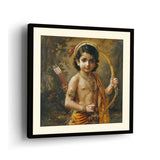 Child With A Bow And Arrow - WALL MOUNT FRAME