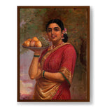 The Maharashtrian Lady - Framed Canvas