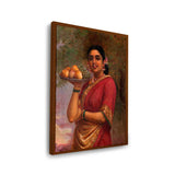 The Maharashtrian Lady - Framed Canvas