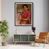 Picasoul - Artist - The Maharashtrian Lady - WALL MOUNT FRAME