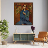 Picasoul - Artist - Picasso's Boy With A Pipe - Framed Canvas