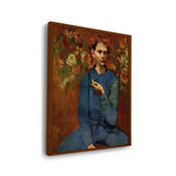 Picasso's Boy With A Pipe - Framed Canvas