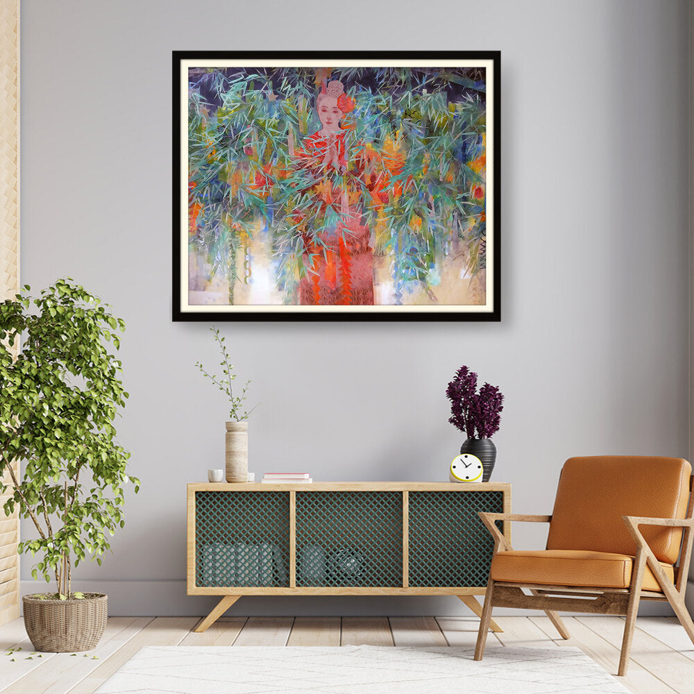 Picasoul - Artist - Milky Way - WALL MOUNT FRAME