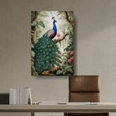 Picasoul - Artist - Peacock Painting - Wall Canvas