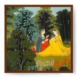 Gita Govinda - Framed Canvas