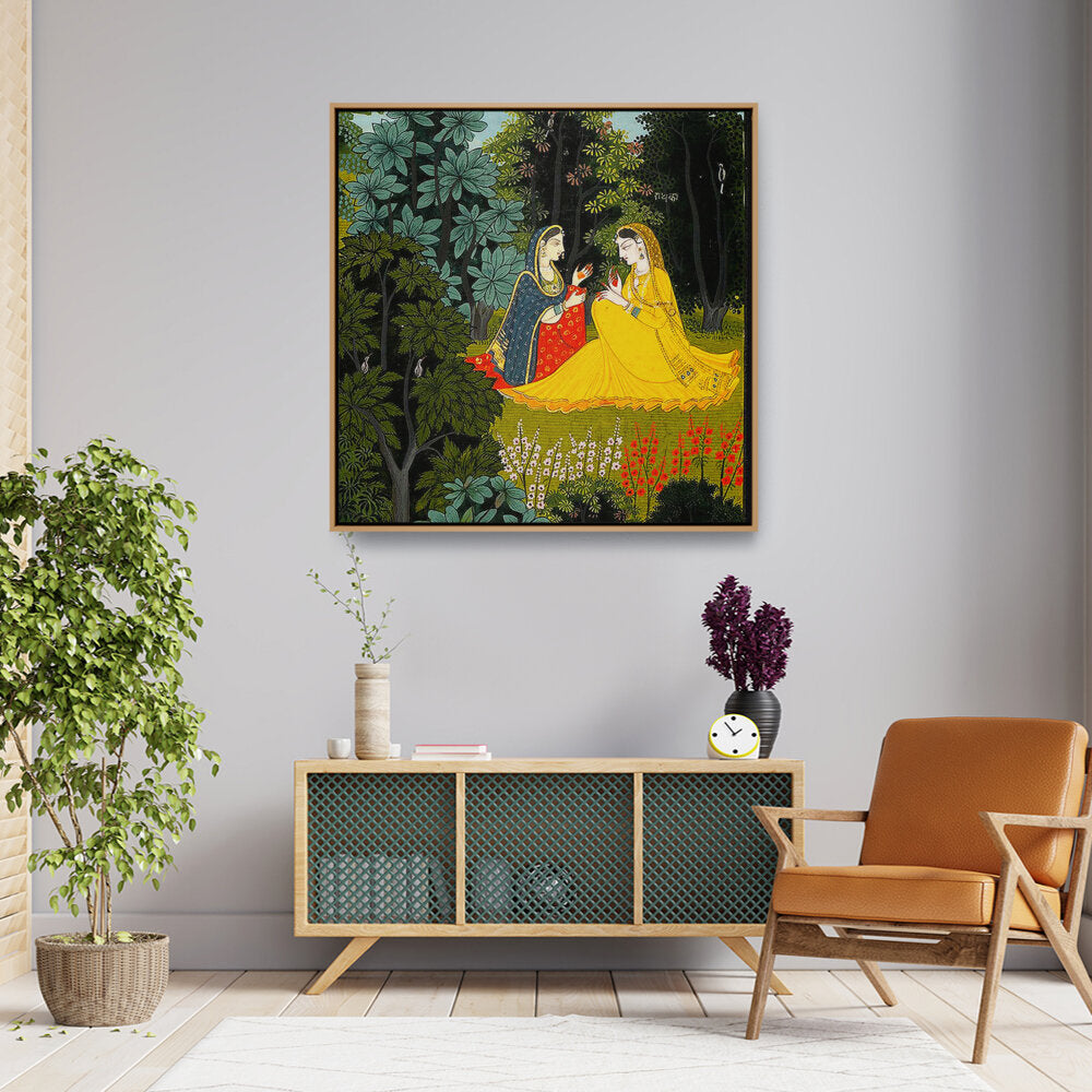 Picasoul - Artist - Gita Govinda - FLOATING FRAME