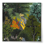 Krishna In The Forest - Acrylic Wall Photo