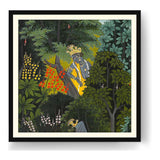 Krishna In The Forest - WALL MOUNT FRAME