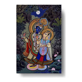 Radha Madhav - Wall Canvas